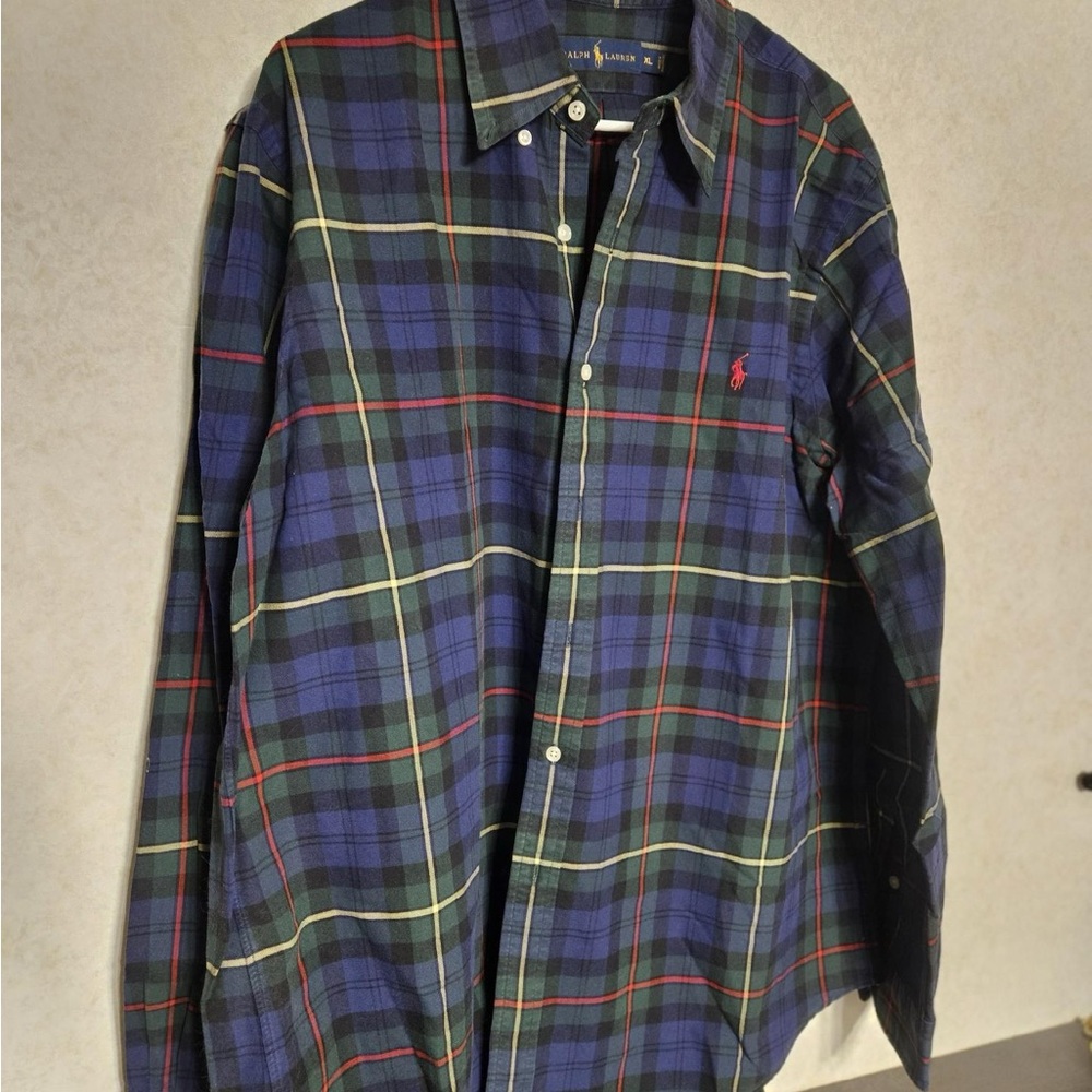 Ralph Lauren Men's Multicolor‎ Plaid Shirt